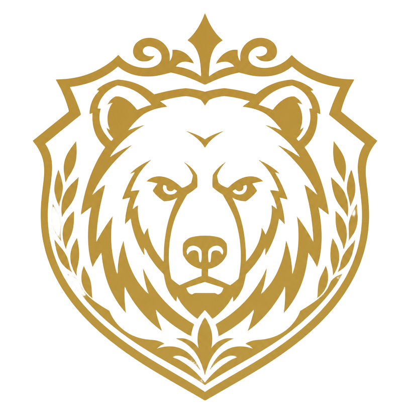 Action Bear emblem — Reset Pattern archetype